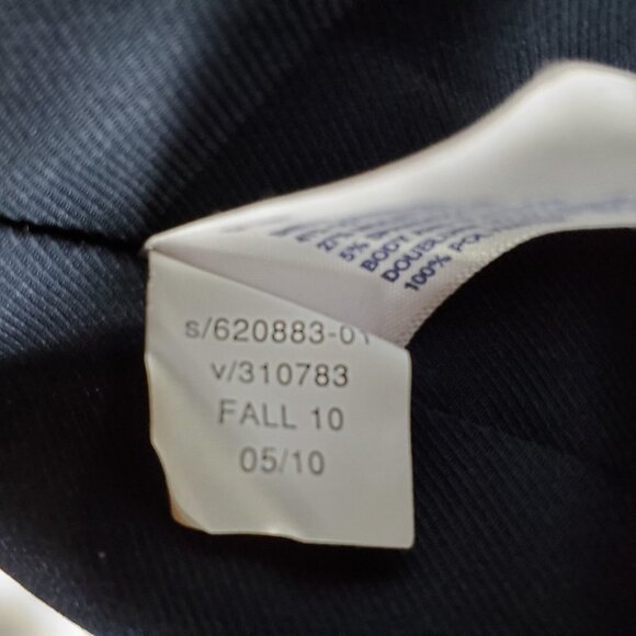 GAP Blazer Navy SIze 2  Academia Lolita Lined Military - Picture 15 of 16